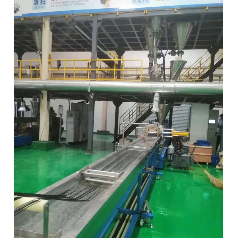 HT-72 Twin Screw Compounding Extruder for PP + Talc Compounding