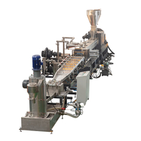 Twin Screw Extruder for PET Bottle Flakes Recycling