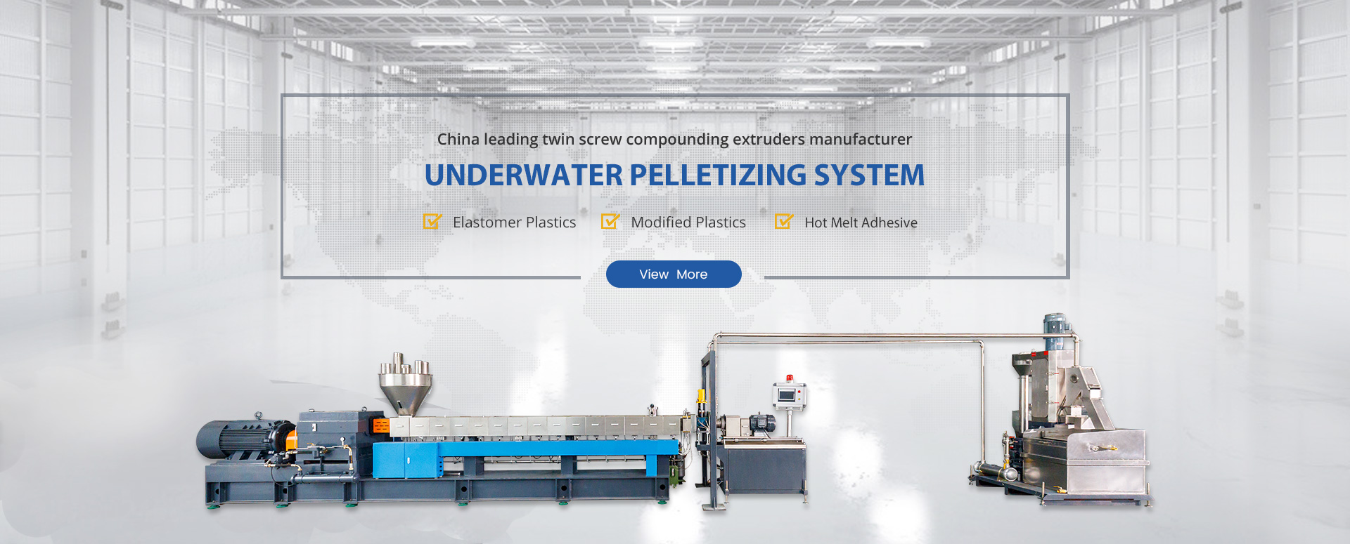Color Masterbatch Twin Screw Compounding Extruder