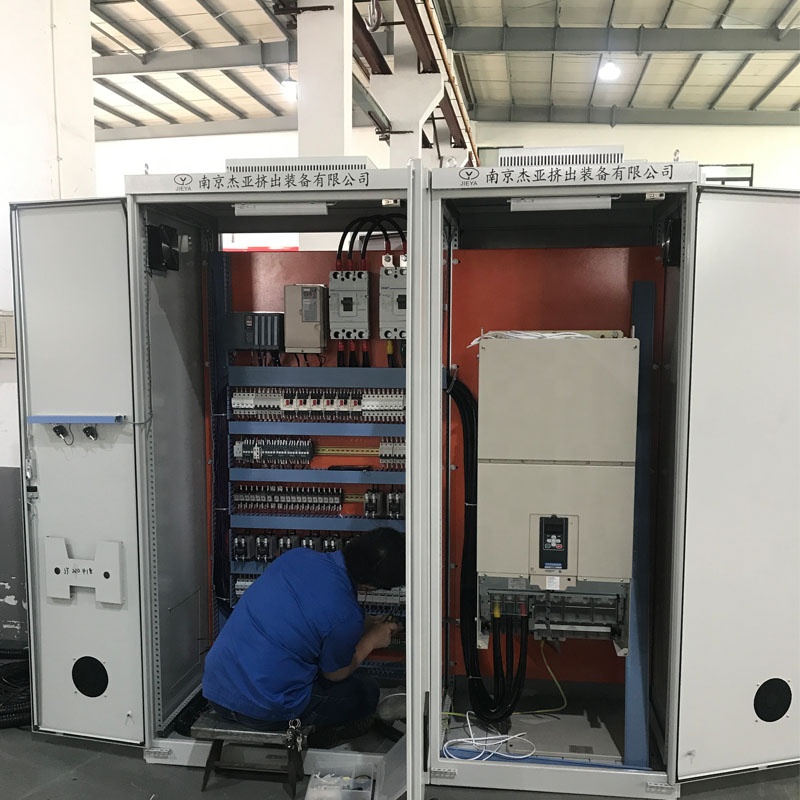 Electrical Control Cabinet for Twin Screw Compounding Extruder PLC Control 
